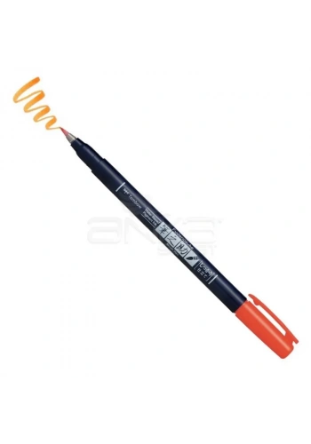 Tombow Fudenosuke Brush Pen Fırça Uçlu Kalem 28 Orange
