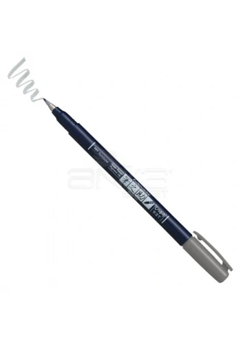 Tombow Fudenosuke Brush Pen Fırça Uçlu Kalem 49 Gray