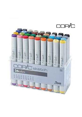 Copic Sketch 36lı Set Basic Colours