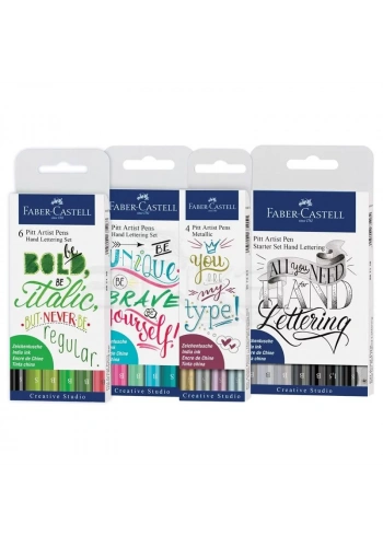 Faber Castell Pitt Artist Pen Kaligrafi Setleri