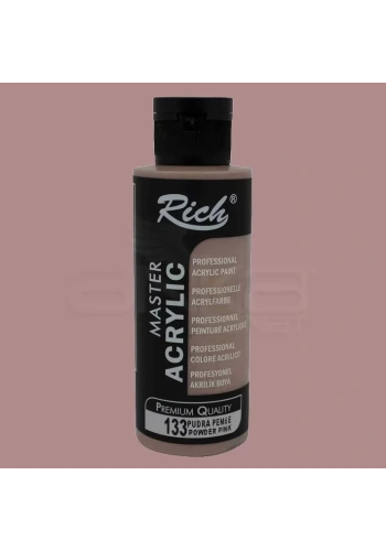 Rich Master Akrilik Boya 120ml 133 Pudra Pembe