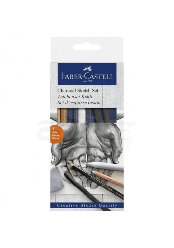 Faber Castell Charcoal Sketch Set 7li