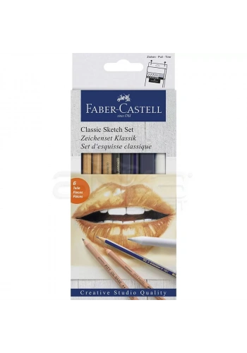 Faber Castell Classic Sketch Set 6lı