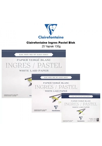 Clairefontaine Ingres Pastel Blok 25 Yaprak 130g