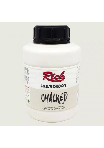 Rich Multi Decor Chalked Akrilik Boya 1750ml 4574 Paris Gri