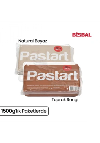 Bisbal Pastart Doğal Model Kili 1500g