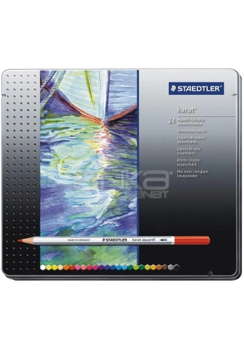 Staedtler Karat Aquarell Sulu Boya Kalemi 24lü Set