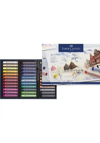 Faber Castell Creative Studio Tam Boy Soft Pastel 36lı