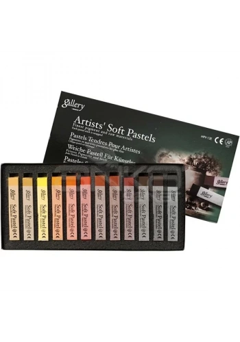 Mungyo Gallery Artists Soft Pastel 12li Toprak Tonları