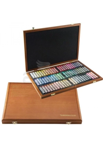 Mungyo Gallery Artists Soft Pastel 72li Ahşap Kutu Set