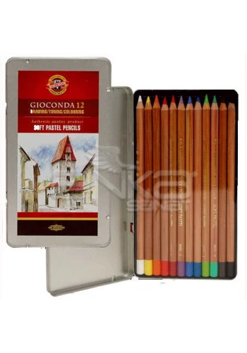 Koh-i-Noor Gioconda 12 Renk Pastel Kalem Seti