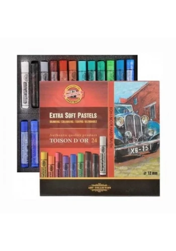 Koh-i-Noor Toison Dor Extra Soft Pastel 24lü (8554)