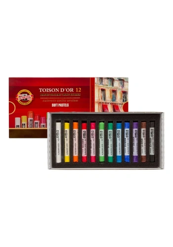 Koh-i-Noor Toison Dor Soft Pastel Boya 12li (8512)