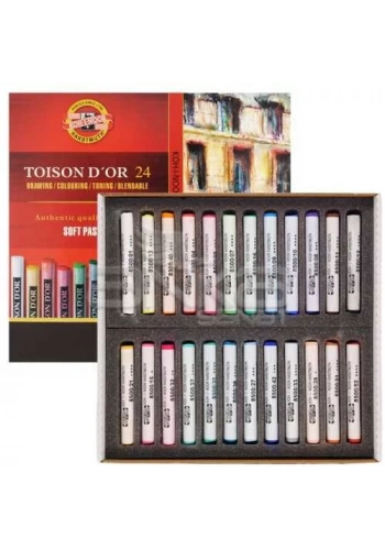 Koh-i-Noor Toison Dor Soft Pastel Boya 24lü (8514)
