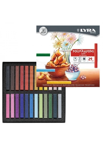 Lyra Polycrayons Toz Pastel Boya 24 Renk 5651240