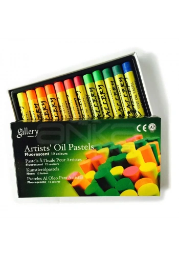 Mungyo Gallery Yağlı Pastel Floresan Renkler 12li MOP-12F