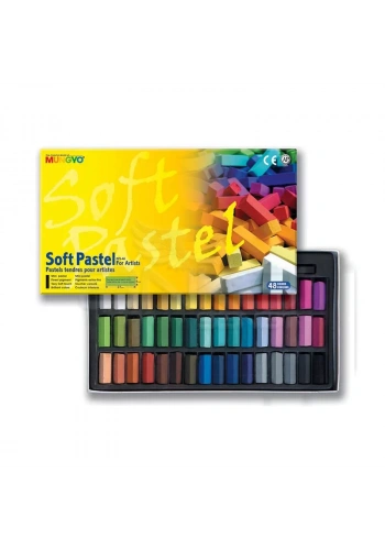 Mungyo Soft Pastel 48li Set Yarım Boy