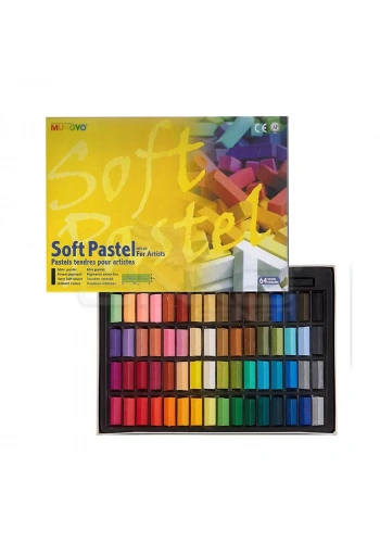 Mungyo Soft Pastel 64lü Set Yarım Boy