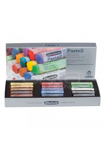 Schmincke Soft Pastel Boya Seti Cardboard 15li