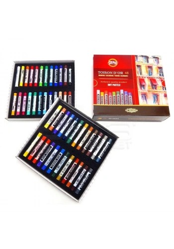 Koh-i-Noor Toison Dor Soft Pastel Boya 48li