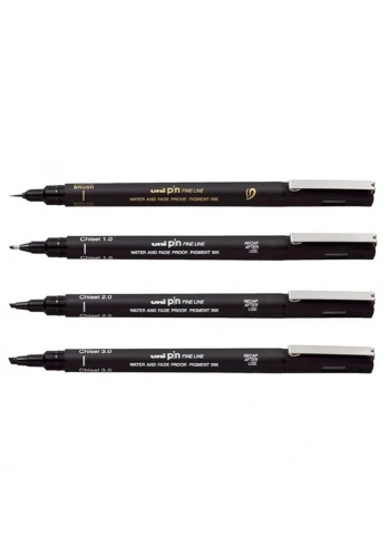 Uni Pin Fine Line Kaligrafi Seti 4lü PIN-200-4P