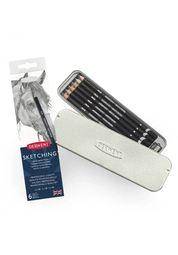 Derwent Sketching Çizim Seti 6lı