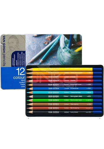 Van Gogh Kuru Boya Kalemi 12li Set