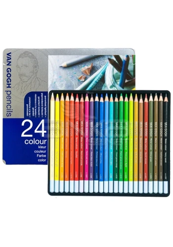 Van Gogh Kuru Boya Kalemi 24lü Set