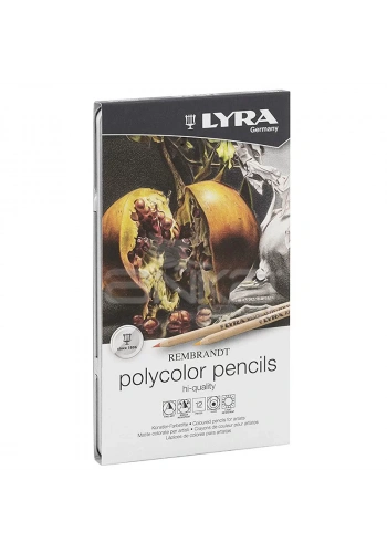 Lyra Rembrandt Polycolor Kuru Boya Kalemi 12li Set
