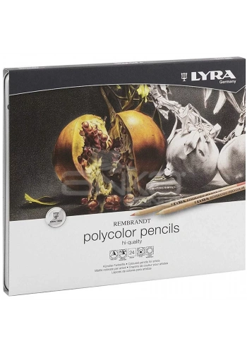 Lyra Rembrandt Polycolor Kuru Boya Kalemi 24lü Set