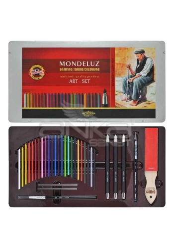 Koh-i-Noor Mondeluz Aquarell Art Set Çizim Seti 3796