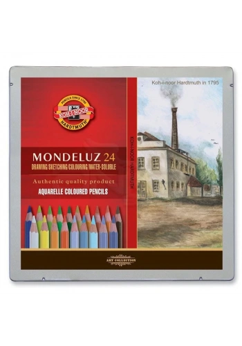 Koh-i-Noor Mondeluz Aquarell Sulu Boya Kalem Seti 24lü Landscape