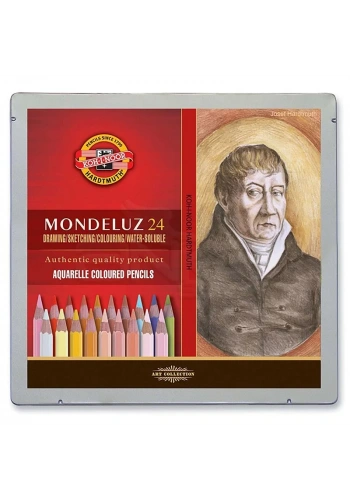 Koh-i-Noor Mondeluz Aquarell Sulu Boya Kalem Seti 24lü Portrait 3724