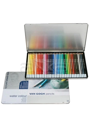 Talens Van Gogh Sulu Boya Kalemi 36 Renk Metal Kutu