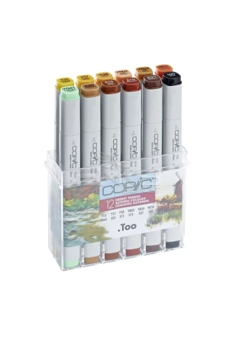 Copic Marker 12li Set Autumn Colors