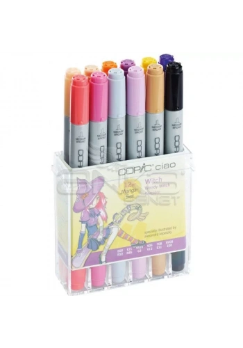 Copic Ciao Marker 12li Set Wendy Witch