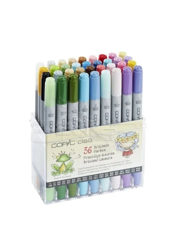Copic Ciao Marker 36lı Set Brilliant Colors