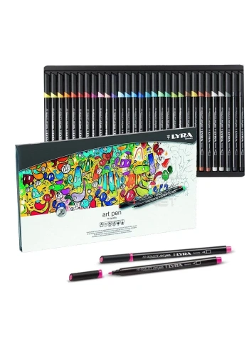 Lyra Hi-Quality Metal Art Pen 30lu Set
