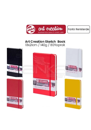 Talens Art Creation Sketch Book 13x21cm 140g 80 Yaprak