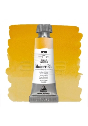 Maimeri Blu Tüp Sulu Boya 12 ml S1 No:098 Indian Yellow