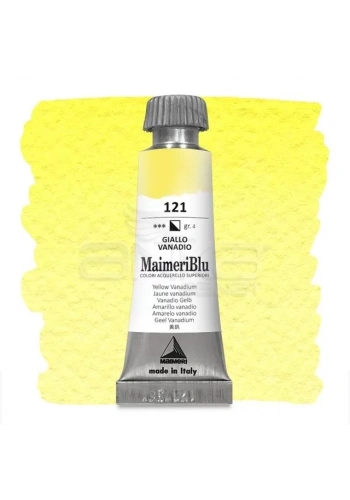 Maimeri Blu Tüp Sulu Boya 12 ml S4 No:121 Yellow Vanadium