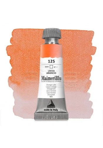 Maimeri Blu Tüp Sulu Boya 12 ml S2 No:125 Orange Lake