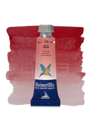Maimeri Blu Tüp Sulu Boya 12 ml S2 No:174 Crimson Lake