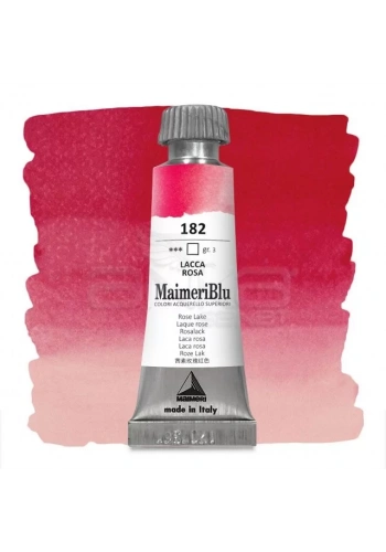 Maimeri Blu Tüp Sulu Boya 12 ml S3 No:182 Rose Lake