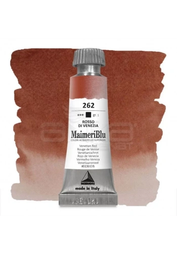Maimeri Blu Tüp Sulu Boya 12 ml S1 No:262 Venetian Red
