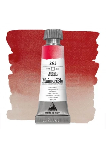 Maimeri Blu Tüp Sulu Boya 12 ml S1 No:263 Sandal Red