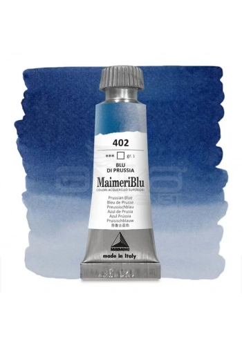 Maimeri Blu Tüp Sulu Boya 12 ml S1 No:402 Prussian Blue
