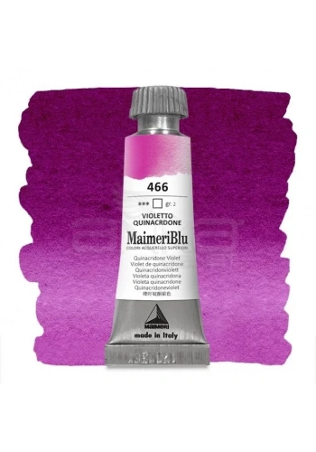 Maimeri Blu Tüp Sulu Boya 12 ml S2 No:466 Quinacridone Violet