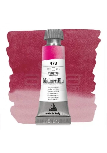 Maimeri Blu Tüp Sulu Boya 12 ml S1 No:473 Verzino Violet