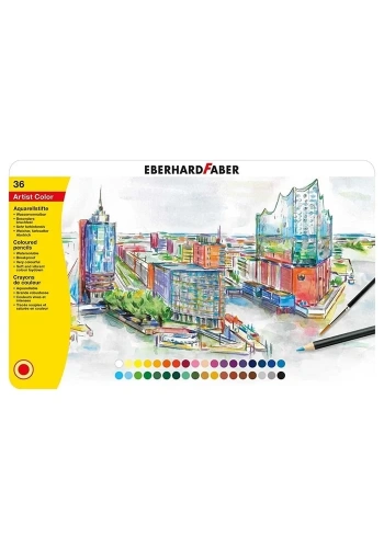 Eberhard Faber Artist Color Sulu Boya Kalem Seti 36lı 516036
